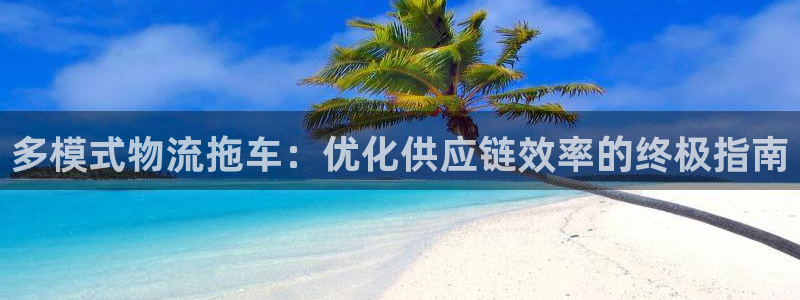 28圈注册入口与教程：多模式物流拖车