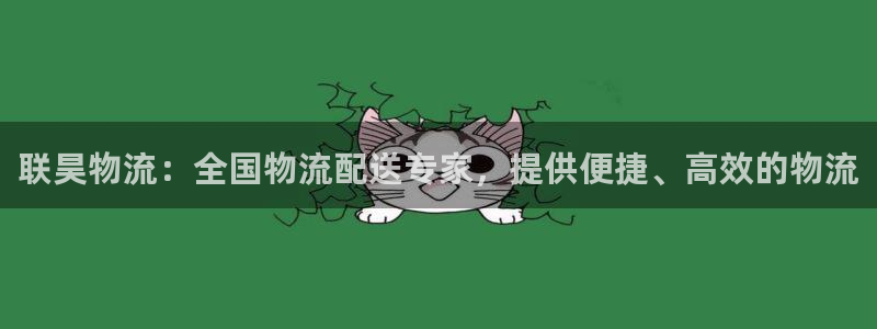 28圈南宫娱乐官网：联昊物流：全国物