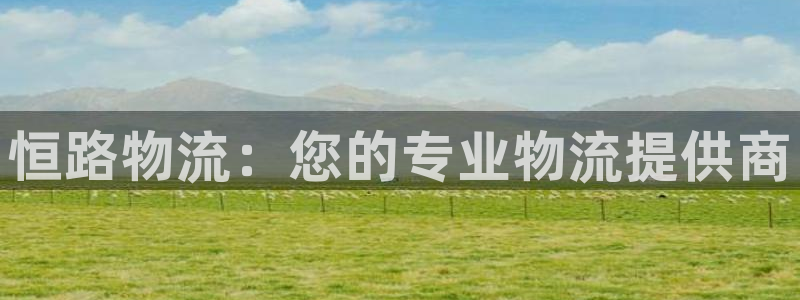 28圈加拿大预测：恒路物流：您的专业