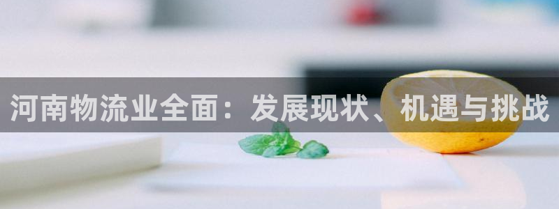 28圈免费充钱：河南物流业全面：发展