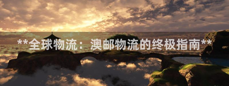 28圈加拿大能提现吗：**全球物流：
