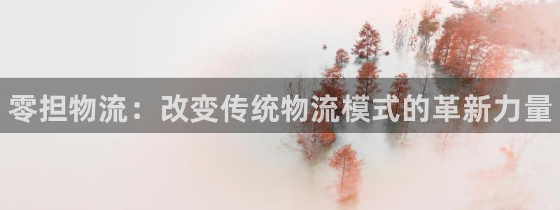 28圈aPP退款：零担物流：改变传统